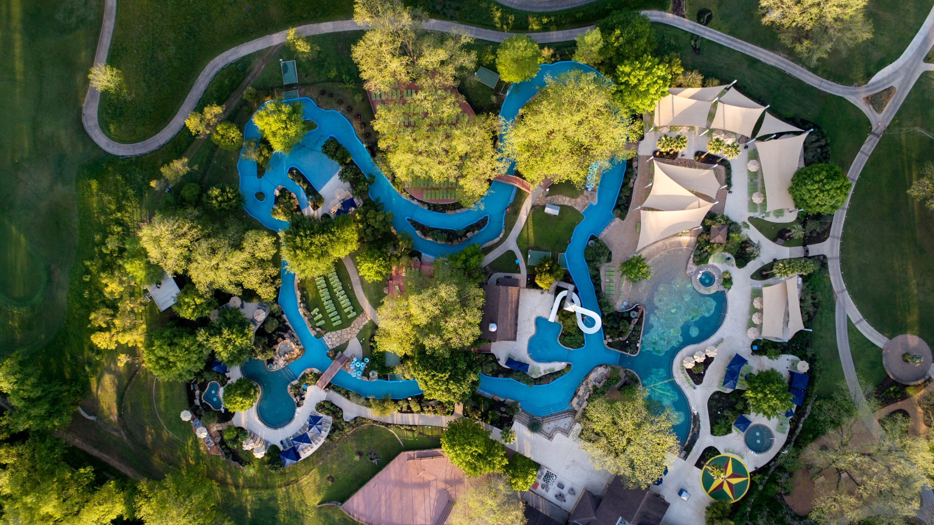 Ariel photo of property